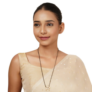 22k Gold Plated Varsha Piyali Mangalsutra