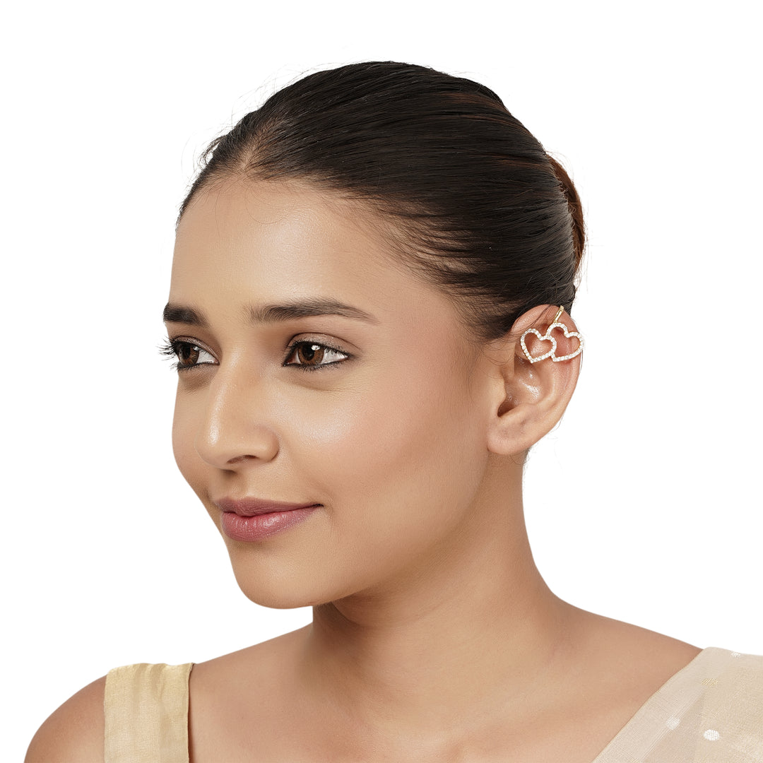 22k Gold Plated Preet Yashodhara Earcuffs