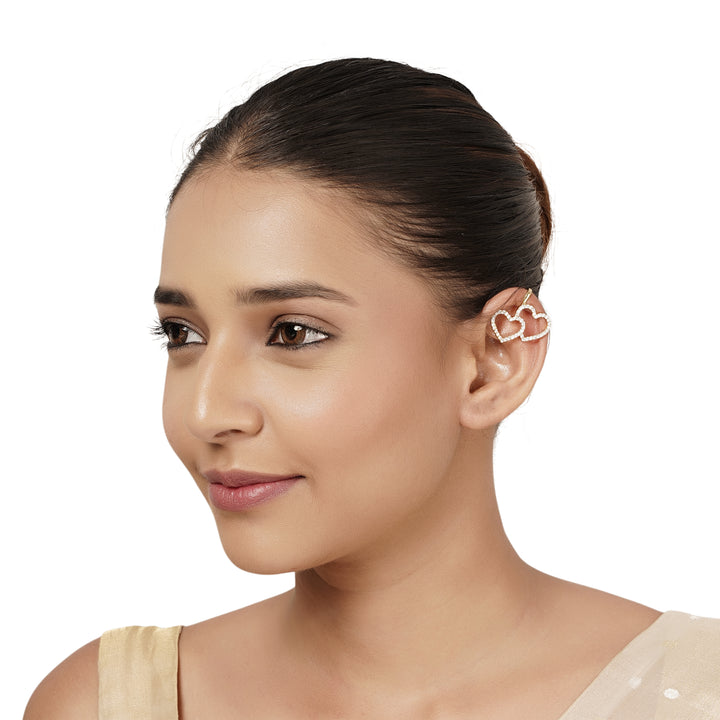 22k Gold Plated Preet Yashodhara Earcuffs