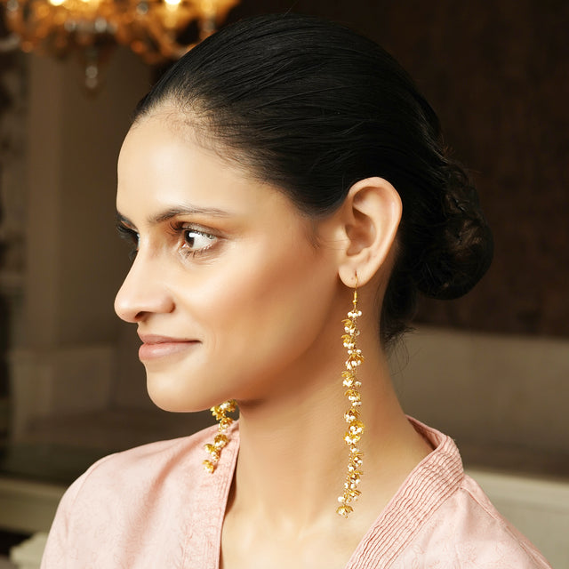 22k Gold Plated Radhana Earring