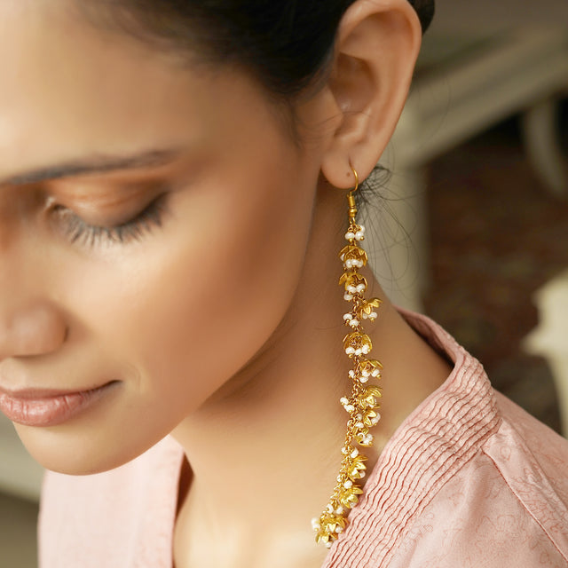 22k Gold Plated Radhana Earring