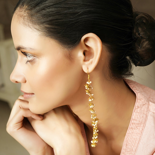 22k Gold Plated Radhana Earring