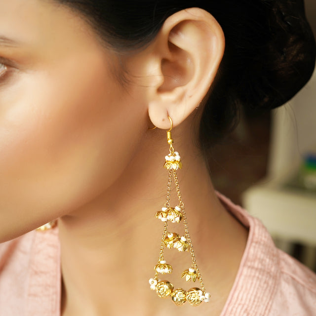 22k Gold Plated Rachita Earring