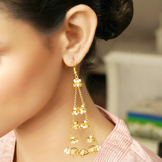 22k Gold Plated Rachita Earring