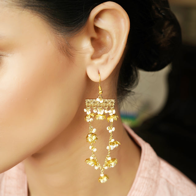 22k Gold Plated Rachit Earring