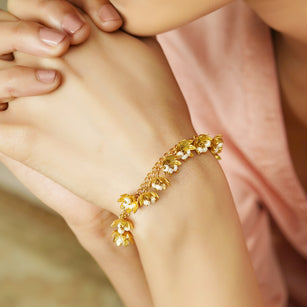 22k Gold Plated Rachana Bracelet