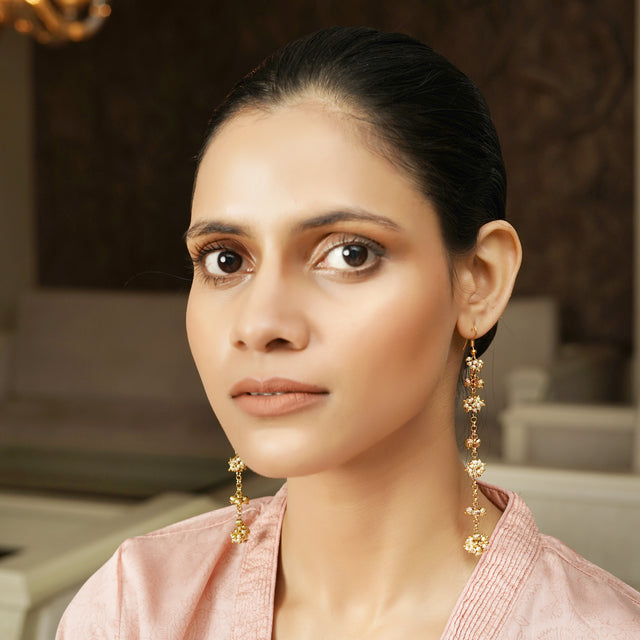 22k Gold Plated Rabia Earring