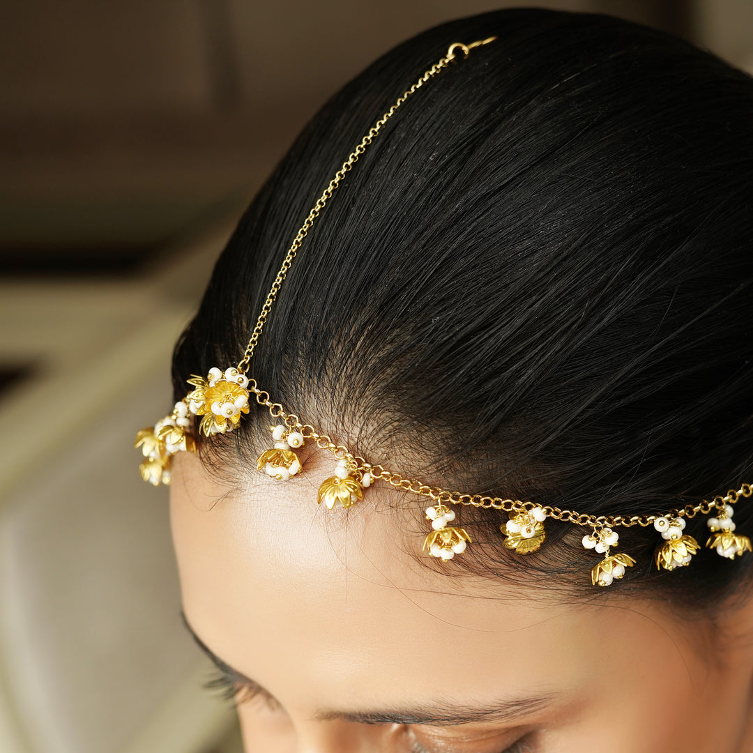 22k Gold Plated Rabhya Mathapatti