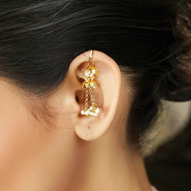 22k Gold Plated Raathai Earring