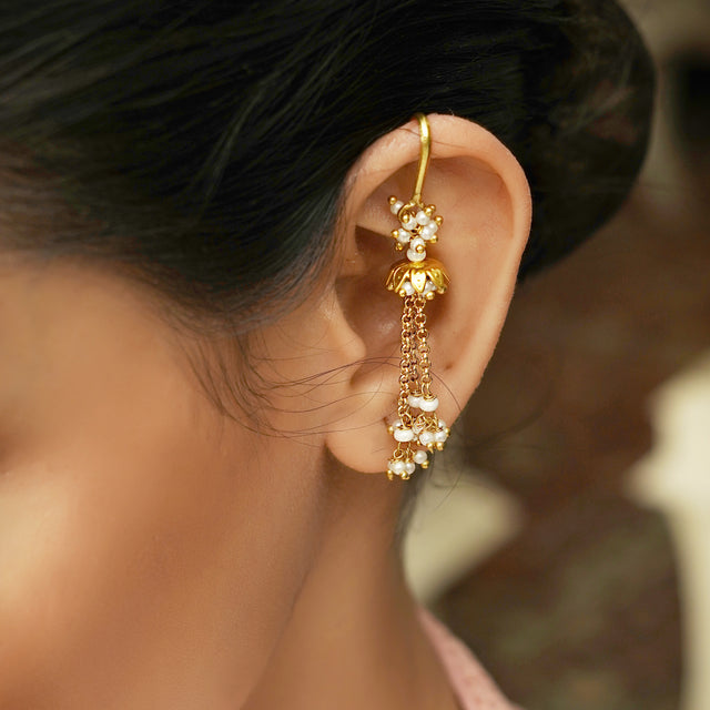 22k Gold Plated Raathai Earring