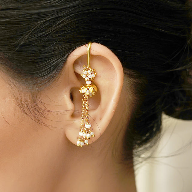 22k Gold Plated Raathai Earring