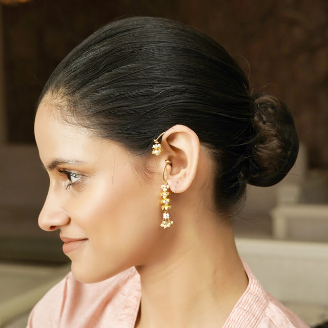 22k Gold Plated Raakhi Earring