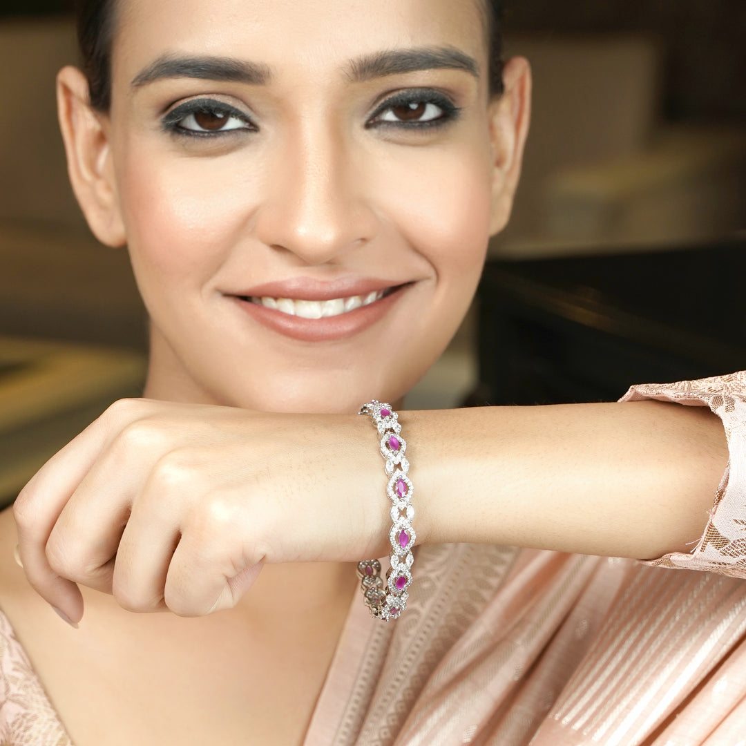22k Gold Plated Ziya Blossom Bangle