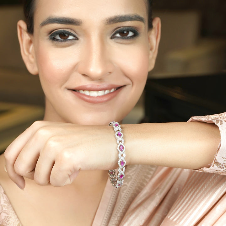 22k Gold Plated Ziya Blossom Bangle