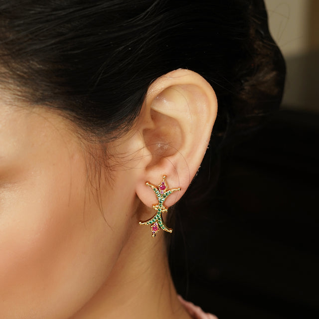 22k Gold Plated Sanvi Earring