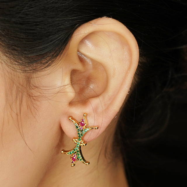 22k Gold Plated Sanvi Earring