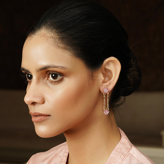 22k Gold Plated Urvi Earring