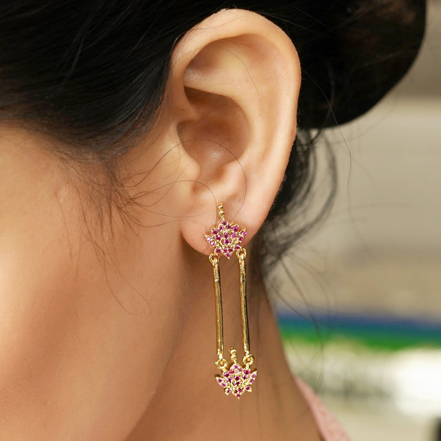 22k Gold Plated Urvi Earring