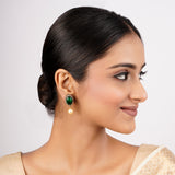 22k Gold Plated Sankranti Sharvani Earring