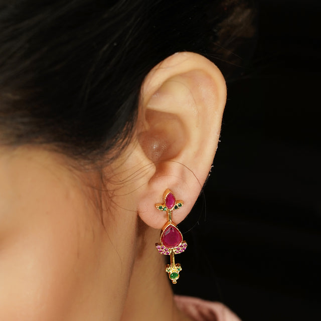 22k Gold Plated Viyana Earring