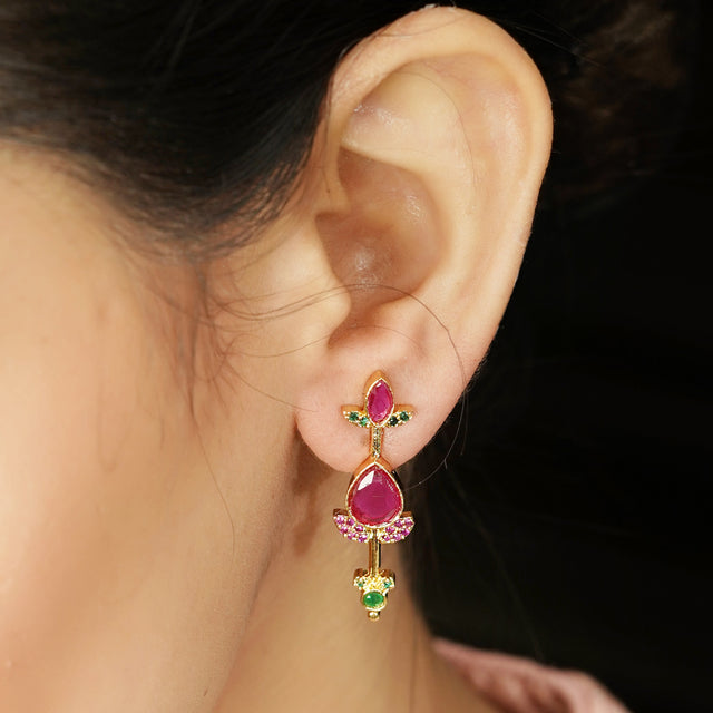 22k Gold Plated Viyana Earring