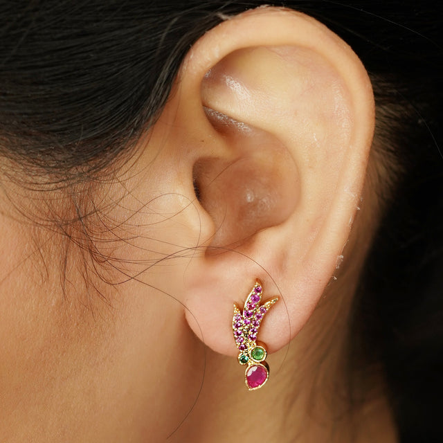 22k Gold Plated Yashika Earring