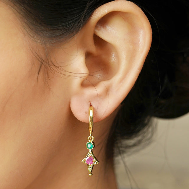 22k Gold Plated Pishu Earring