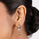 22k Gold Plated Sankranti Tanira Earring