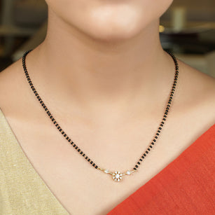 22k Gold Plated Manya Chakrika Mangalsutra