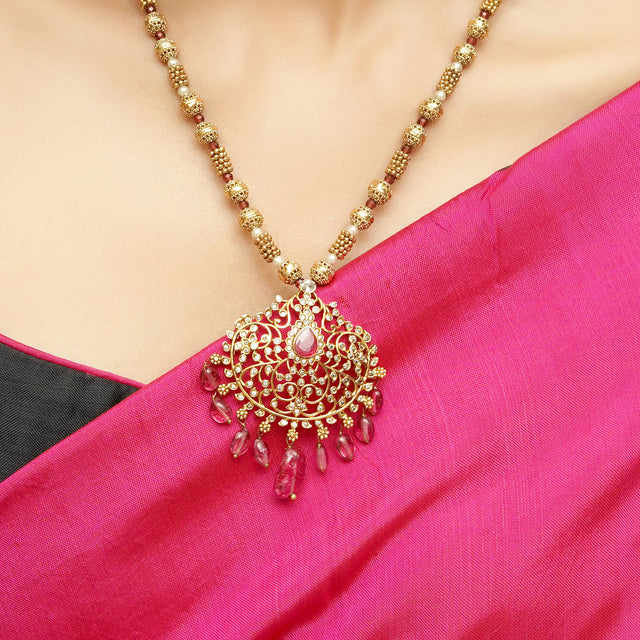 Chaaya 22k Gold Plated Necklace