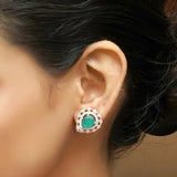 Chameli 22k Gold Plated Pendant Set