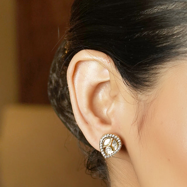 Deepa 22k Gold Plated Earring