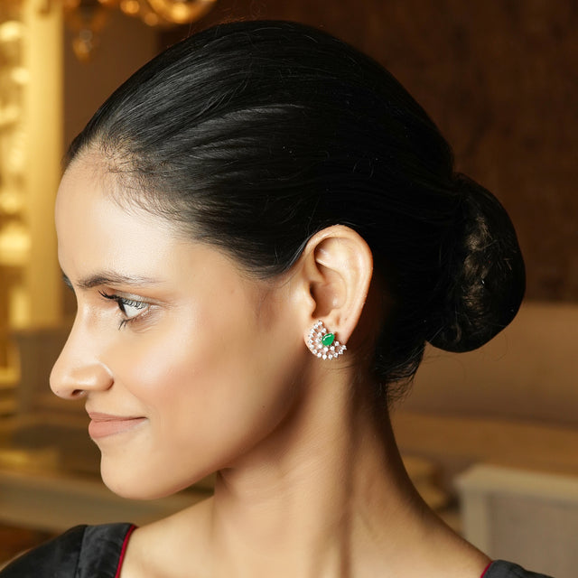 Darika 22k Gold Plated Earring