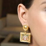 22k Gold Plated Krishna Bhavya Necklace Set