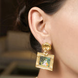 22k Gold Plated Krishna Murali Necklace Set