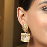 22k Gold Plated Krishna Kanhika Necklace Set