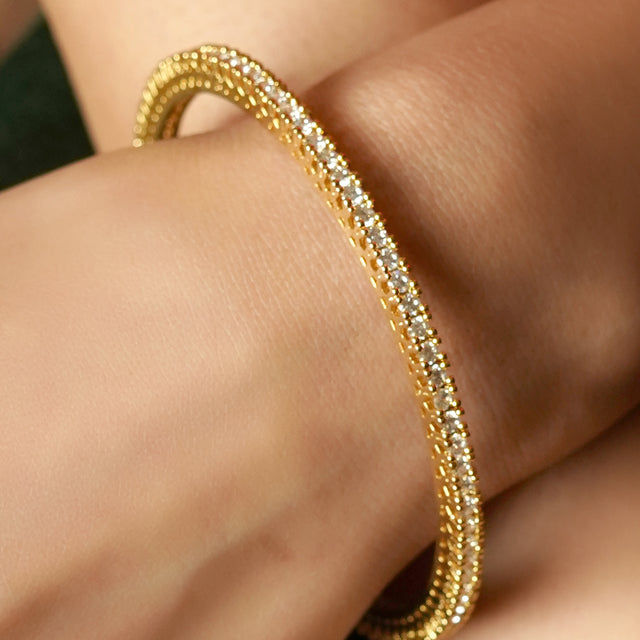 22k Gold Plated Bangle