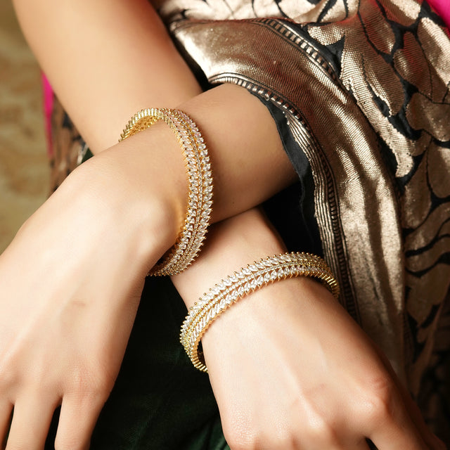 Nilima 22k Gold Plated Bangle