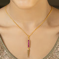 Noor 22 K Gold Plated Kundan Necklace