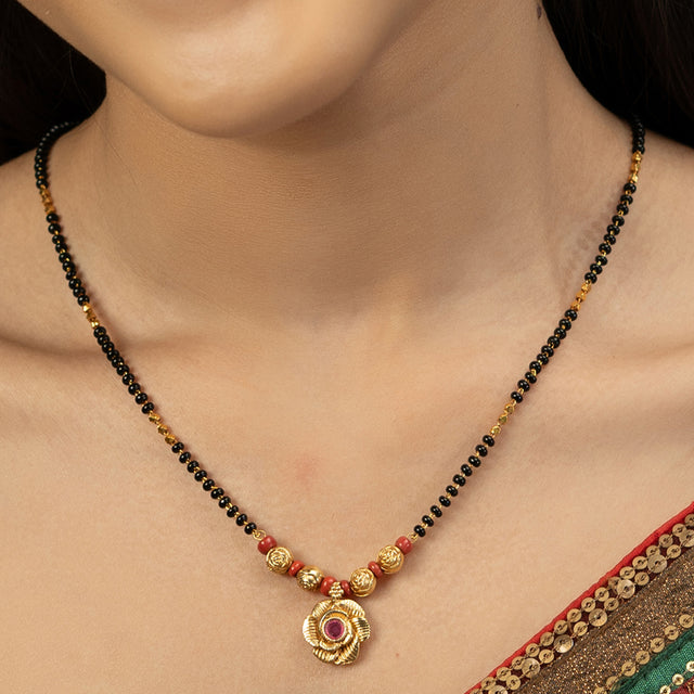 22k Gold Plated Nitya Mangalsutra