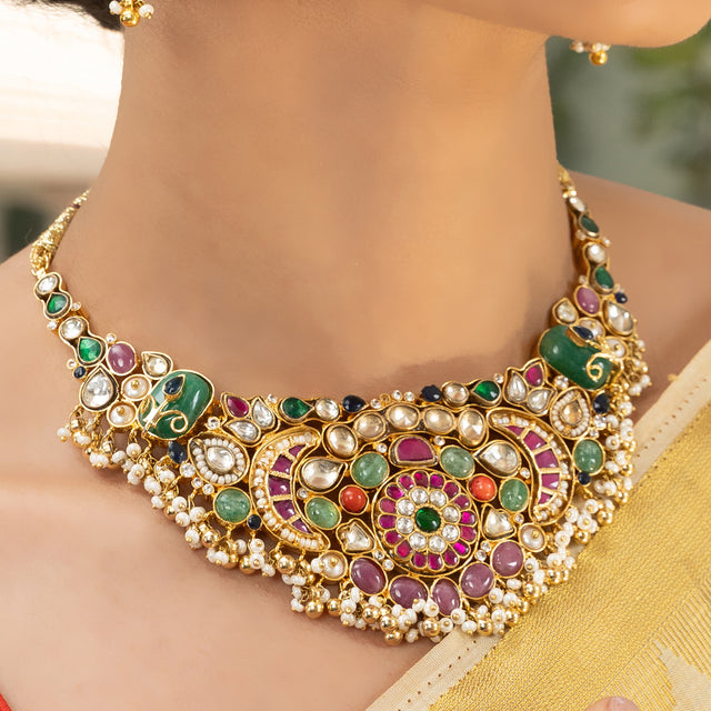 LAKSHMI  NECKLACE