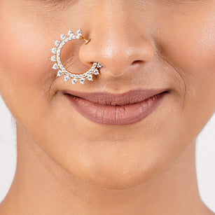 22k Gold Plated Sankranti Nivriti Nosepin