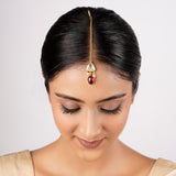 22k Gold Plated Sankranti Yamika Tikka