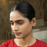 Victoria 22k Gold Plated Zircon Earcuff