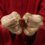 Victoria 22k Gold Plated Zircon Earcuff