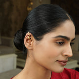 Nishu 22k Gold Plated South Earcuff