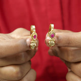 Nishu 22k Gold Plated South Earcuff