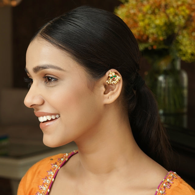 22k Gold Plated Jhalak Earcuff