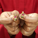 Aarita 22k Gold Plated South Earcuff