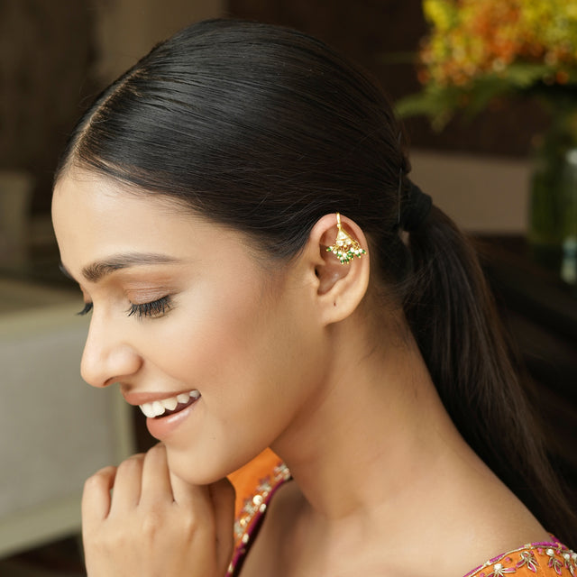 22k Gold Plated Riya Earcuff